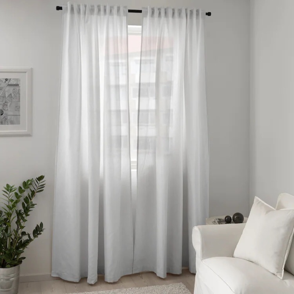IKEA ‘Tibast’ Curtains - White